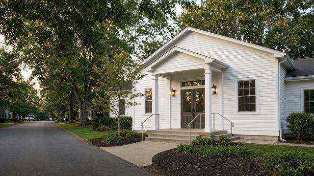 Oxford Community Center entrance on Oxford Road