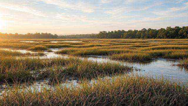 Marsh at an Eastern Shore wildlife management area