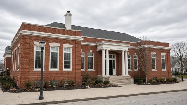 Easton Town Office on South Harrison Street