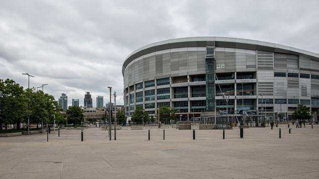 Daytime view of Rogers Centre ahead of a series game