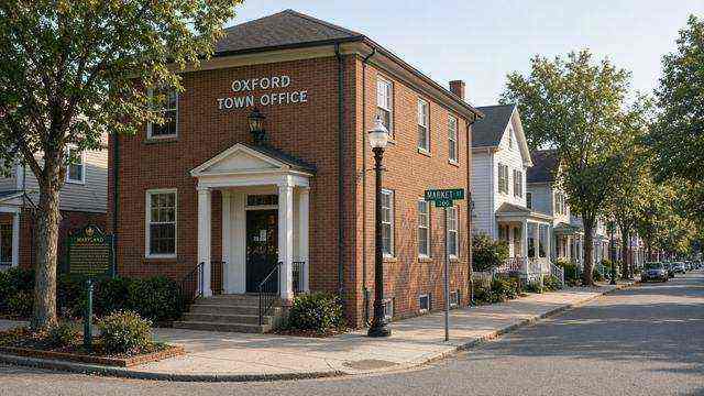 Oxford Town Office at 101 Market Street