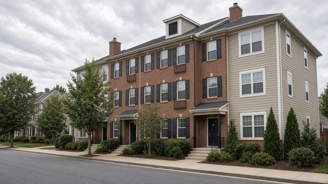 Multifamily housing on Jowite Street in Easton