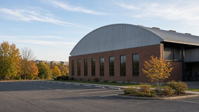 Easton Sportsplex exterior along the Route 50 corridor