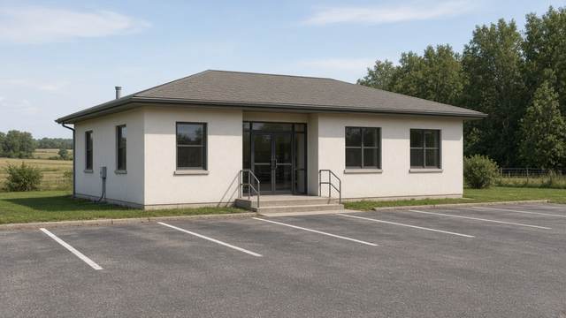 Exterior of a rural community clinic building
