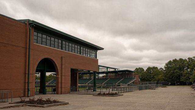Arthur W. Perdue Stadium exterior in Salisbury