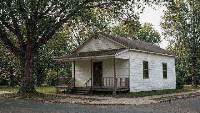 Boy Scout Cabin at St. Mary’s Square in St. Michaels