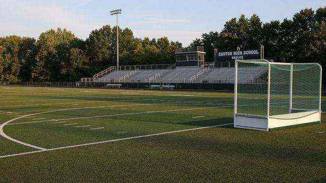 Local high school sports schedule board for a Wednesday slate