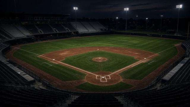 Harbor Park baseball scoreboard after a Tides win