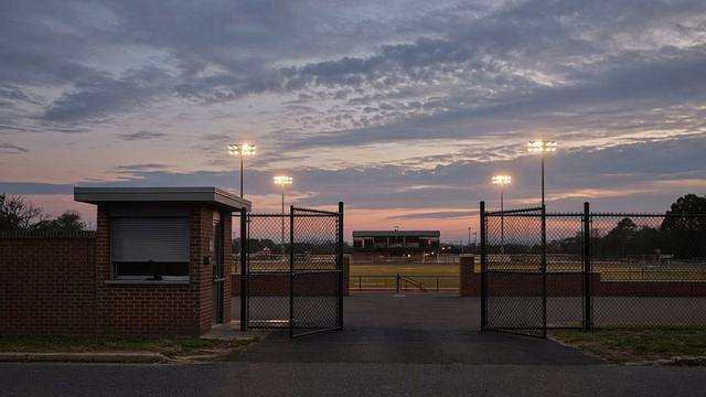 Easton High stadium entry gates